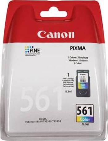 Canon Inkoustová kazeta CL-561 originál azurová, purppurová, žlutá 3731C001