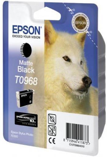 Epson T09684010 matná černá (matte black) originální cartridge