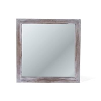 Nástěnné zrcadlo DIA, hnědá, 60 x 60 x 4 cm (0000000003554)