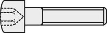 Šroub s válcovou hlavou s vnitřním šestihranem TOOLCRAFT, DIN 912, M4 x 10 mm