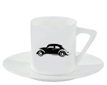 Espresso hrnek s podšálkem 100ml Beetle