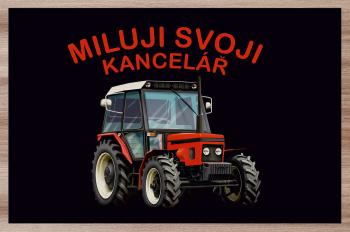 Prostírání Miluji svou kancelář