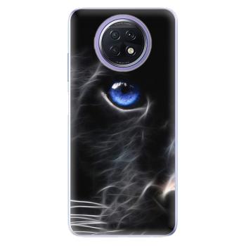 Odolné silikonové pouzdro iSaprio - Black Puma - Xiaomi Redmi Note 9T