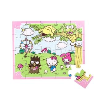 HELLO KITTY Dřevěné puzzle, 20 dílků