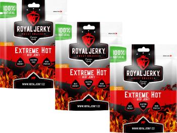 Royal Jerky Limited Edition - Beef Extreme Hot 3 x 40 g