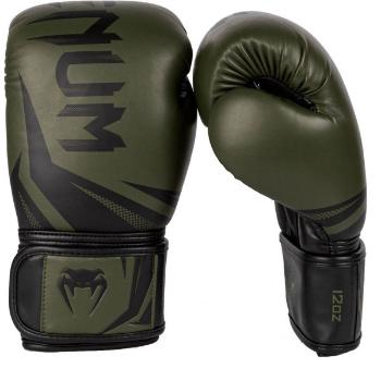 Venum CHALLENGER 3.0 BOXING GLOVES Boxerské rukavice, khaki, velikost 10