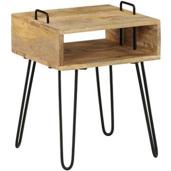 Noční stolek z masivního mangovníkového dřeva 40 x 34 x 47 cm  (246019)