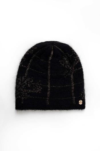 Vlněný klobouk Granadilla Alstrup černá barva,