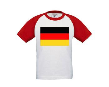 Dětské tričko baseball Německo