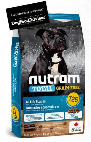 NUTRAM dog T25 - TOTAL GF  SALMON/trout  - 11,4kg