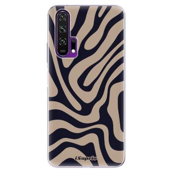 Odolné silikonové pouzdro iSaprio - Zebra Black - Honor 20 Pro