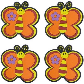 BELLATEX motýl oranžový (7837)