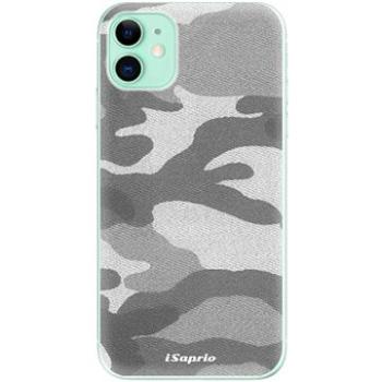 iSaprio Gray Camuflage 02 pro iPhone 11 (graycam02-TPU2_i11)