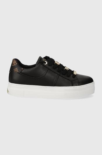 Sneakers boty Guess GIELLA černá barva, FLJGIE ELE12