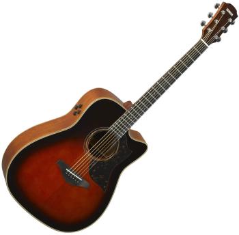 Yamaha A3M-ARE Tabacco Brown Sunburst Elektroakustická kytara Dreadnought