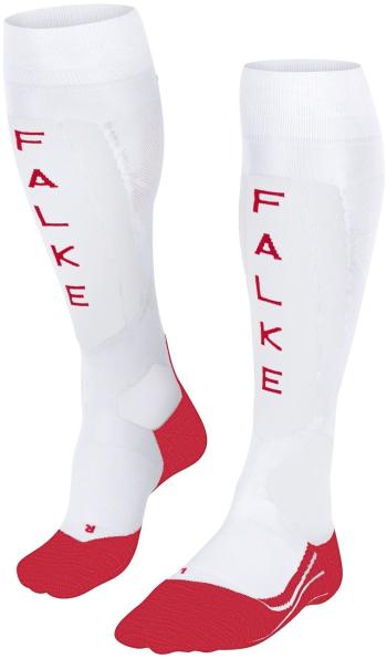 Falke SK5 Women Skiing Knee-high Socks - white 37-38