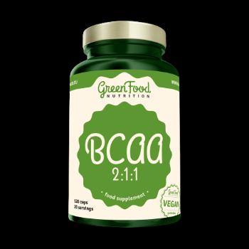 GreenFood Nutrition BCAA 2:1:1 120 kapslí