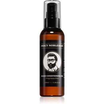 Percy Nobleman Beard Conditioning Oil Fragrance Free olej na vousy bez parfemace 100 ml