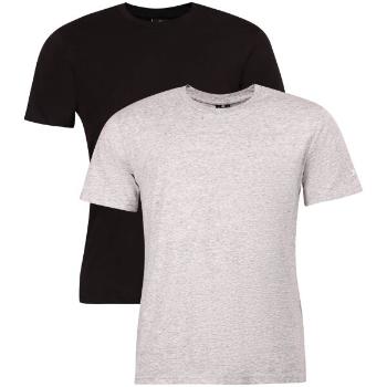 Champion 2PACK CREW-NECK Pánské tričko, šedá, velikost XL