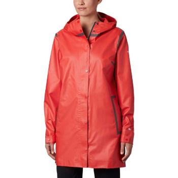 Columbia OUTDRY EX™ MACKINTOSH JACKET Dámský kabát, červená, velikost L