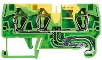 Duo-Schutzleiterklemme fasis Wieland WKFN 4 D1/2/SL/35, zelená, žlutá, 1 ks
