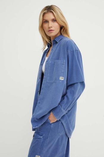 Džínová košile G-Star Raw dámská, relaxed, s klasickým límcem, D24344-D295