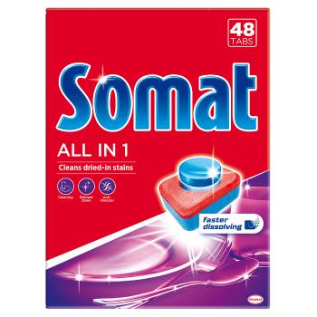 Somat Tablety do myčky All in 1, 48 ks