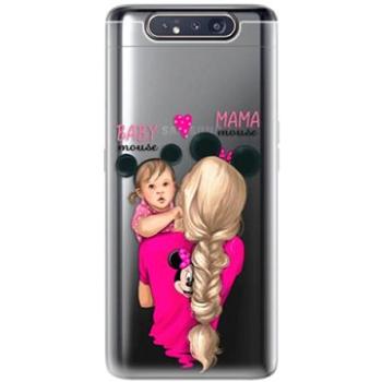iSaprio Mama Mouse Blond and Girl pro Samsung Galaxy A80 (mmblogirl-TPU2_GalA80)