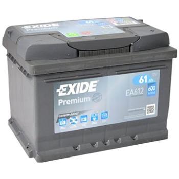 EXIDE Premium 61Ah, 12V, EA612 (EA612)