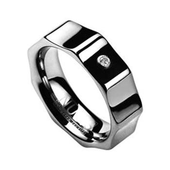 NUBIS® NWF1044 Dámský snubní prsten wolfram - velikost 52 - NWF1044-Zr-52