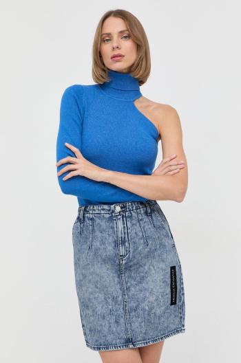 Džínová sukně Armani Exchange mini