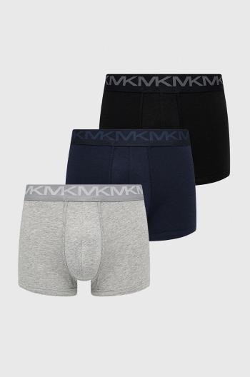 Boxerky MICHAEL Kors (3-pack) pánské, tmavomodrá barva, 6BR1T10033