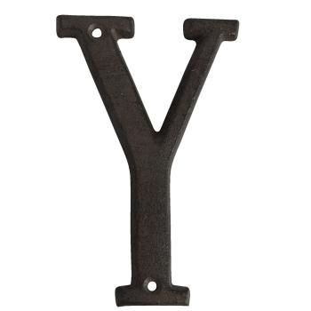 Nástěnné kovové písmeno Y - 13 cm 6Y0840-Y