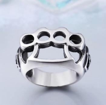 Ziskoun Boxer- prsten z chirurgické oceli SR150 Velikost: 9
