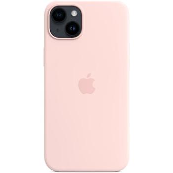 Apple iPhone 14 Plus Silikonový kryt s MagSafe křídově růžový (MPT73ZM/A)