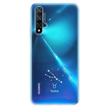 Odolné silikonové pouzdro iSaprio - čiré - Býk - Huawei Nova 5T