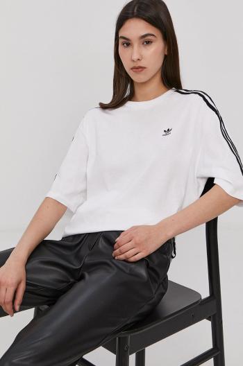 Tričko adidas Originals H37796 dámské, bílá barva