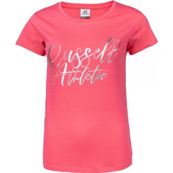 Russell Athletic S/S TEE Dámské tričko, růžová, velikost S