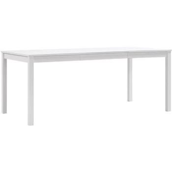 Jídelní stůl bílý 180x90x73 cm borové dřevo (283405)