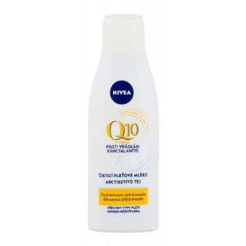 Nivea Q10 Plus 200 ml čisticí mléko pro ženy na všechny typy pleti; na citlivou a podrážděnou pleť