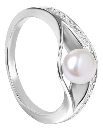 Silver Cat Stříbrný prsten s perlou SC296 54 mm