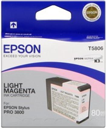 Epson T580600 světle purpurová (light magenta) originální cartridg