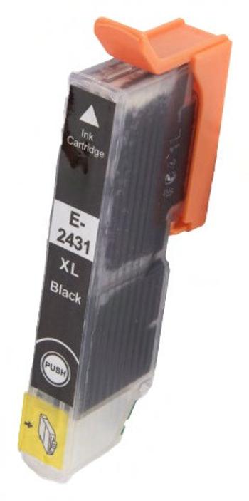EPSON T2431 (C13T24314010) - kompatibilní cartridge, černá, 16ml