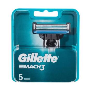 Gillette Mach3 náhradní břit náhradní břity 5 ks pro muže