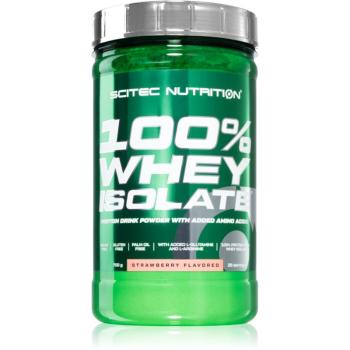 Scitec Nutrition 100% Whey Isolate syrovátkový protein bez cukru příchuť Strawberry 700 g