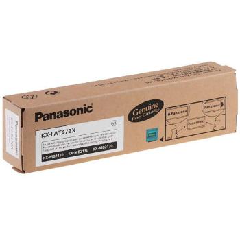 Panasonic originální toner KX-FAT472X, black, 2000str., Panasonic KX-MB2120, KX-MB2130, KX-MB2170