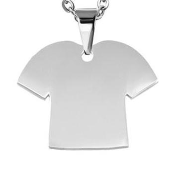 Šperky4U Ocelový přívěšek - tričko - DR1295