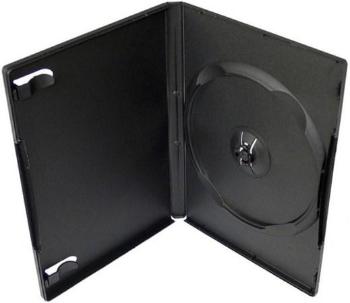 COVER IT Krabička na 1 DVD 14mm černý 10ks/bal, 27081P10