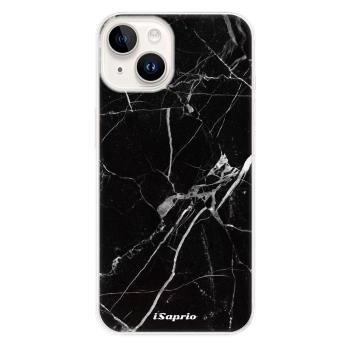 Odolné silikonové pouzdro iSaprio - Black Marble 18 - iPhone 15