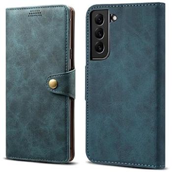 Lenuo Leather flipové pouzdro pro Samsung Galaxy S22 5G, modrá (348212)